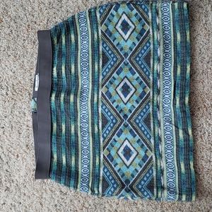 Aztec Print American Eagle Skirt